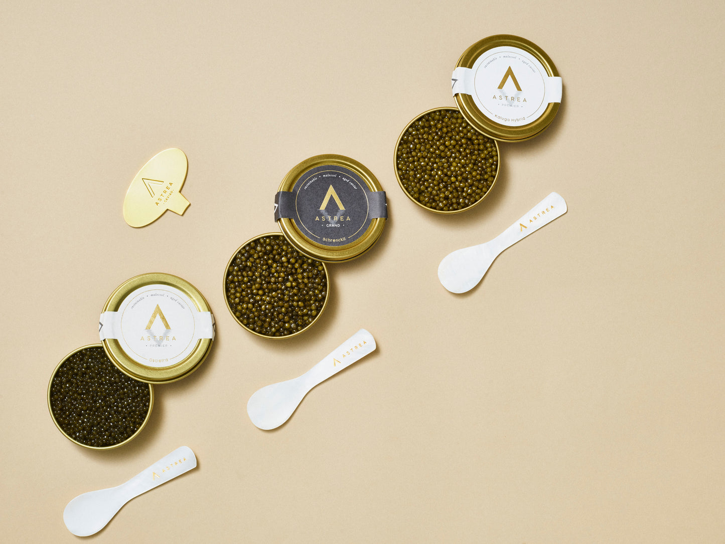 Astrea Caviar Starter Set (3-Species)